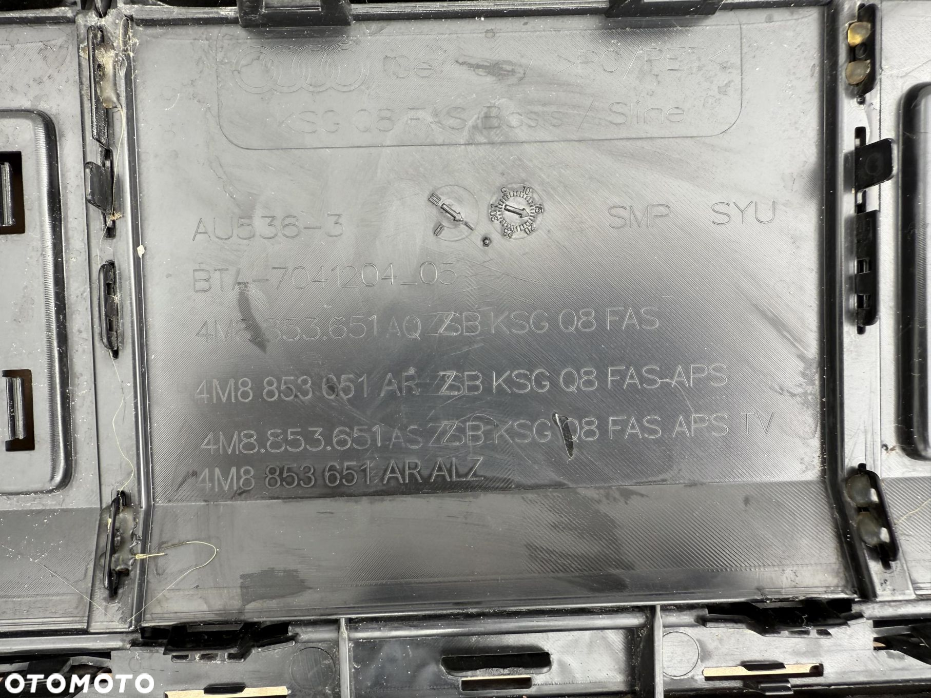 AUDI Q8 S-LINE 4M ATRAPA GRILL 4M8853651AQ - 7