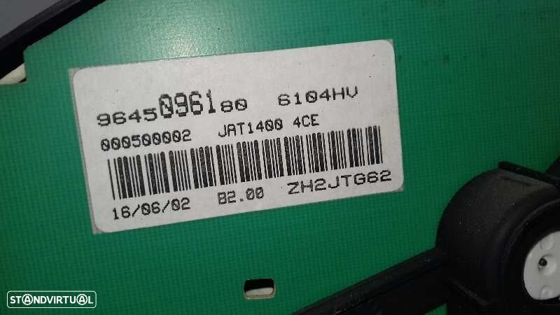 QUADRANTE PEUGEOT 206 FASTBACK 2001 -9645096180 - 1