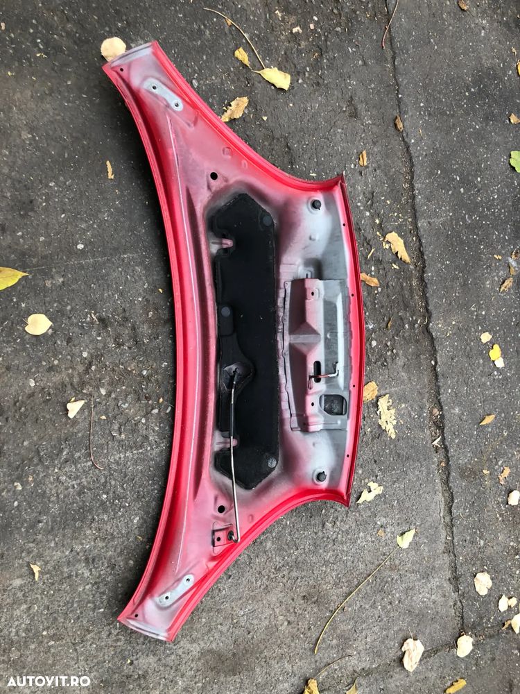 Capota fata motor Citroen C1 rosu 2007 - 7