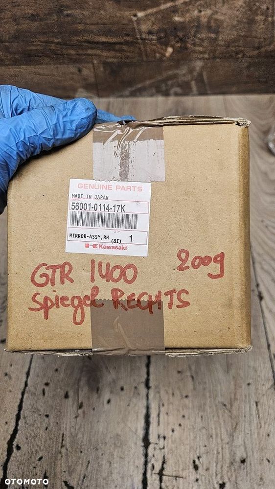 Lusterko prawe Kawasaki GTR 1400  56001-0114-17K - 11