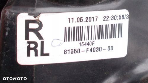 TOYOTA C-HR CHR 16-19 LED PRAWA TYLNA LAMPA ORYGINAŁ - 5