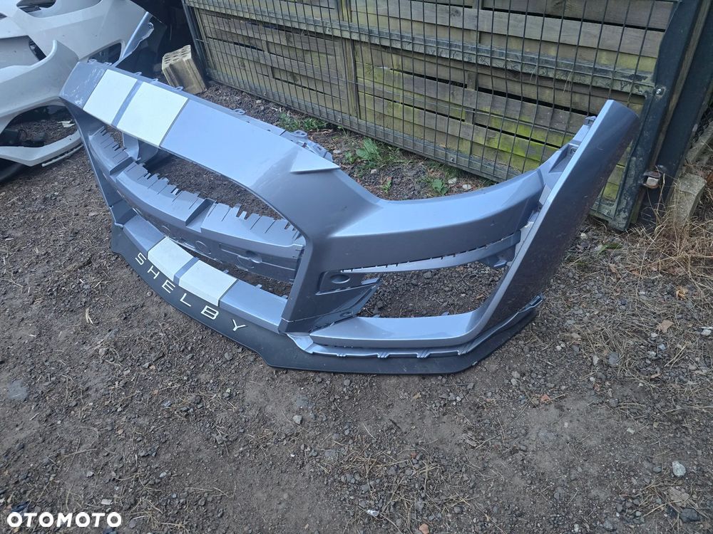 Ford mustang VI lift gt500 zderzak przód ładny oryginał KR3V-17C831-ad l - 3