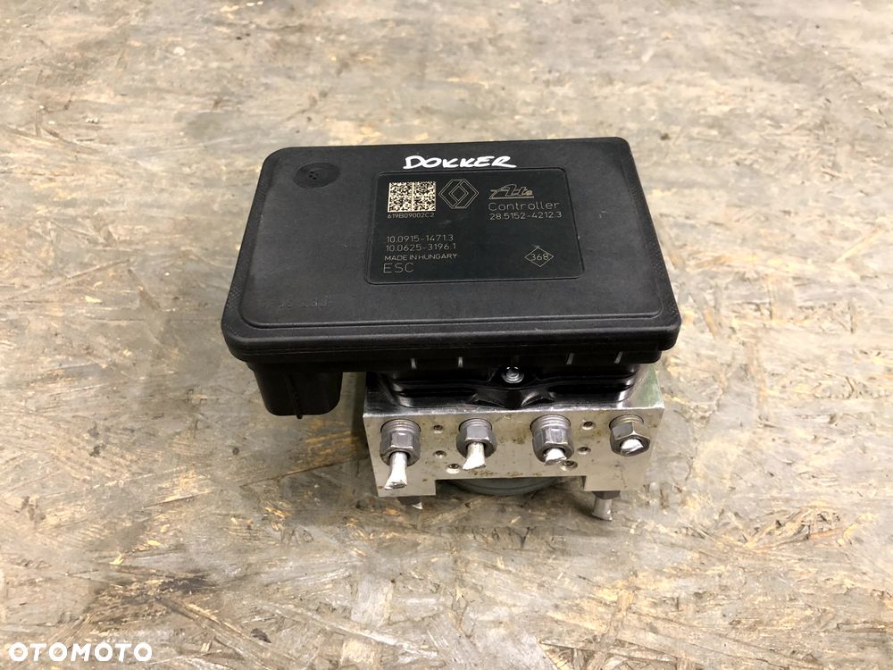 DACIA LODGY DOKKER LIFT BENZYNA POMPA STEROWNIK ABS 476600078R - 1