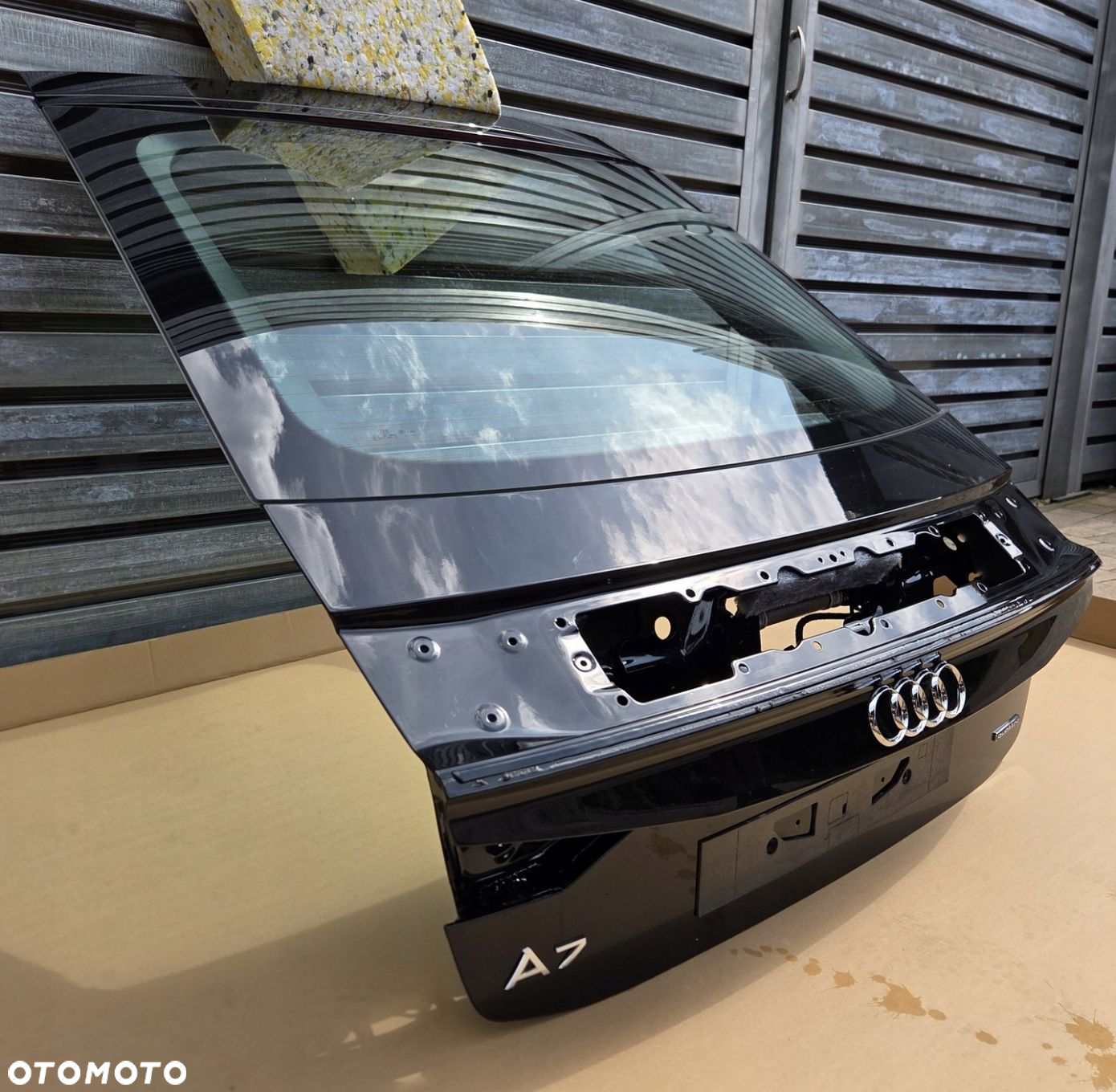 AUDI A7 S7 RS7 C8 4K LY9T KLAPA BAGAŻNIKA SZYBA TYŁ TYLNA ORYGINAŁ LAKIER - 2