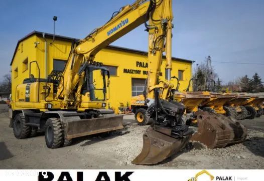 Komatsu Koparka kołowa KOMATSU PW 160-7E +ROTATOR , 2009 rok - 3