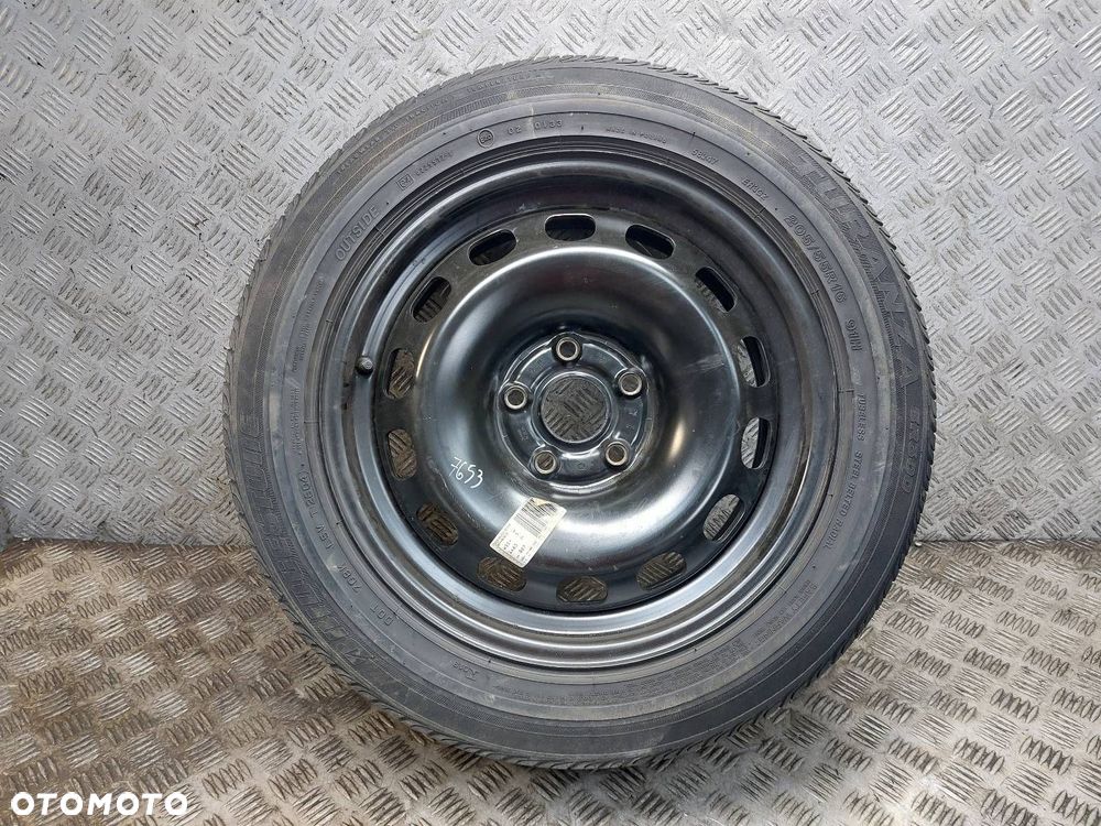 KOŁO FELGA ZAPAS 5x112 7Jx16 ET37 FI57,1 205/55R16 VW AUDI SKODA 3B0601027F - 1