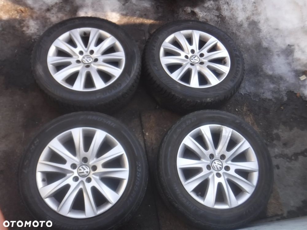 VW Tiguan Audi Q3 alufelgi   opony 235/55/17 17 5X112 ET43 7J  5N0601025M - 1