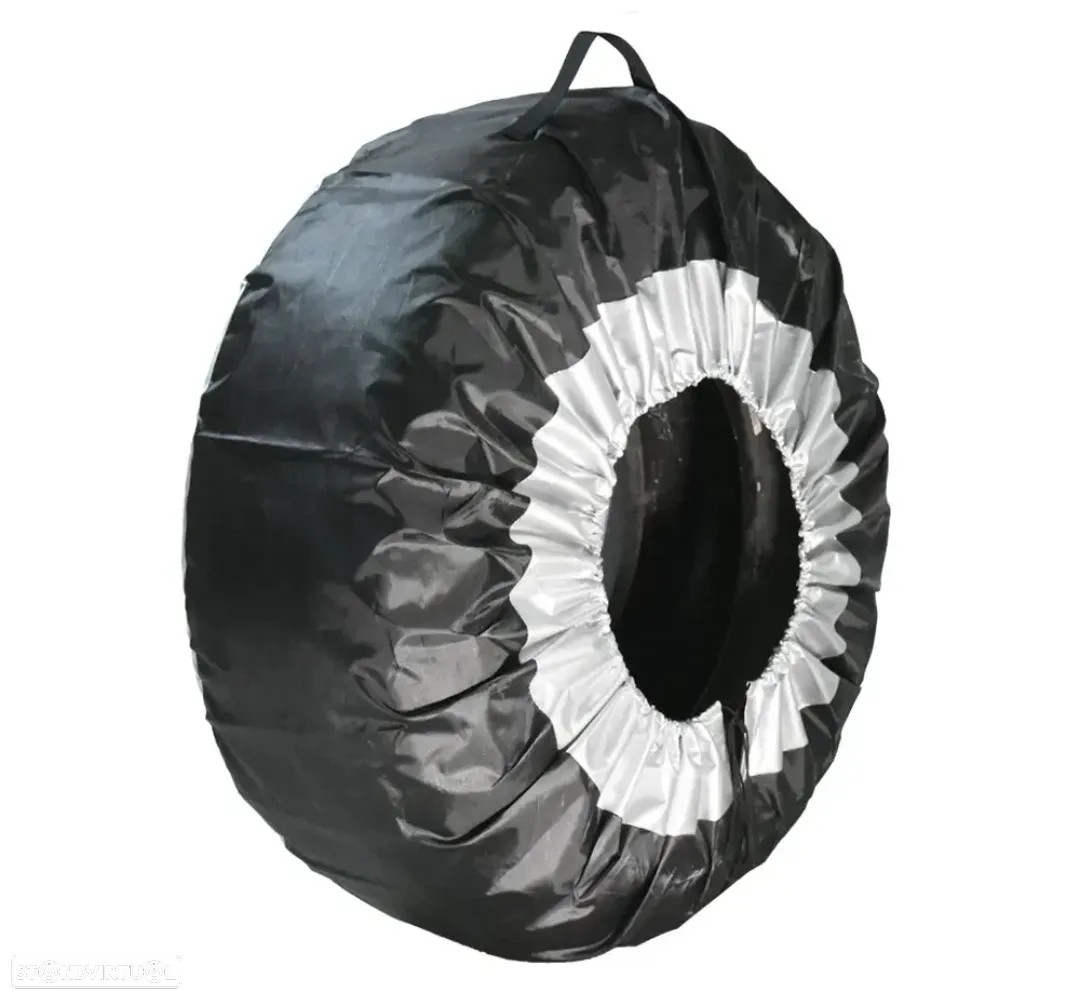 Conjunto Capas Protetoras Rodas Jantes Pneus Universal - 4 peças - 6
