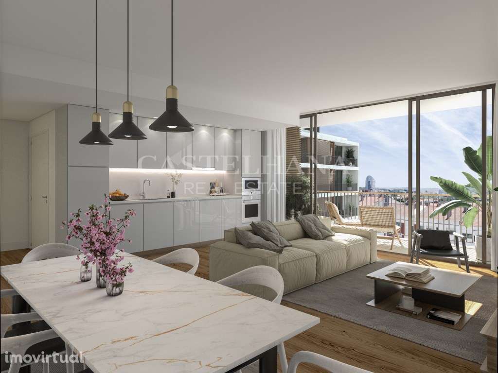 Apartamento T3 com varanda em novo empreendimento em Carnaxide - Grande imagem: 3/93