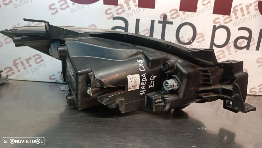 ÓTICA / FAROL MAZDA CX-5 2012-2017 FULL-LED - ESQUERDO REF: KA1L51040C 22285092 (2 APOIOS PARTIDOS) - 10