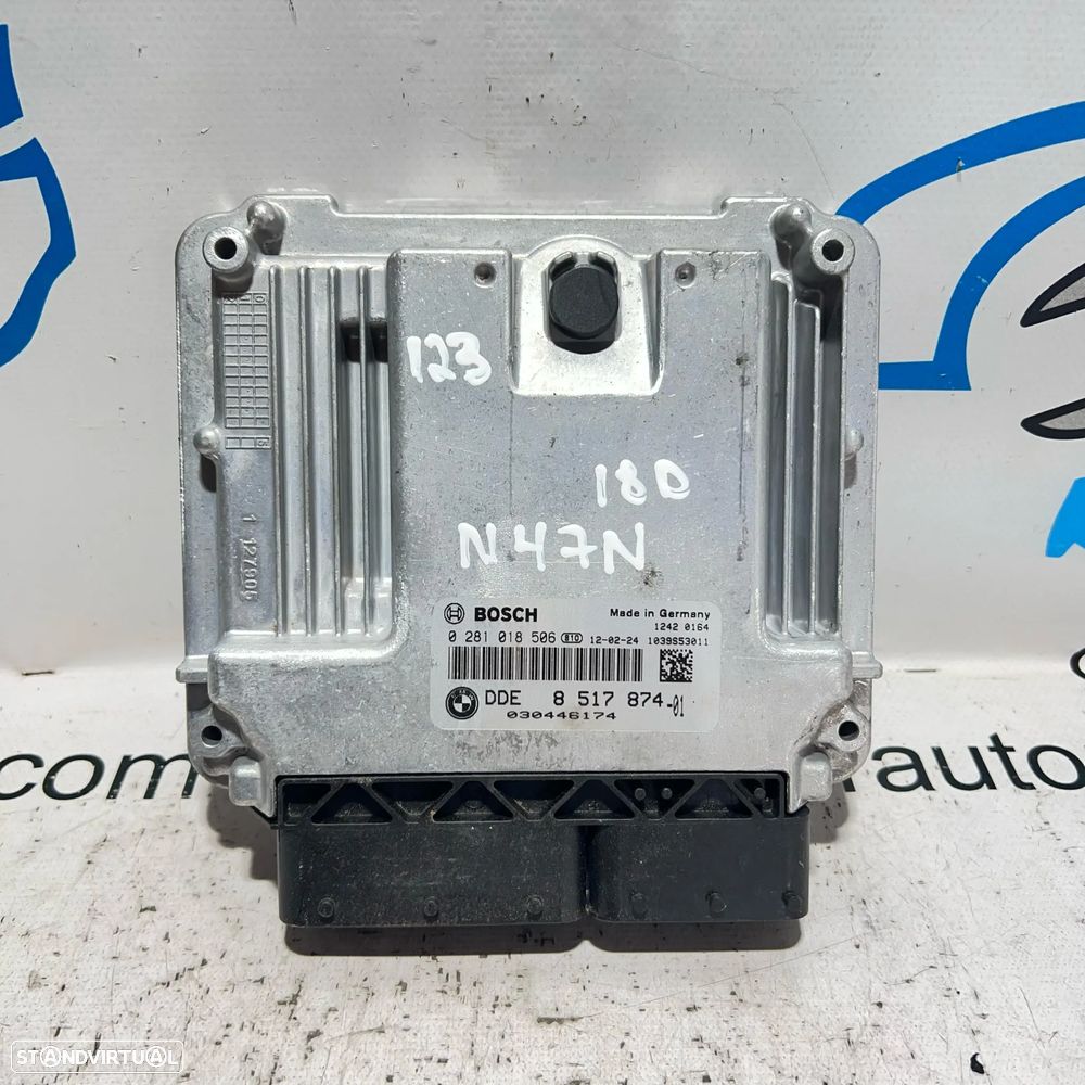 .Centralina Original Motor Bosch BMW 2.0 N47N N47D20C  0 281 018 506 / 8 517 874 - 2