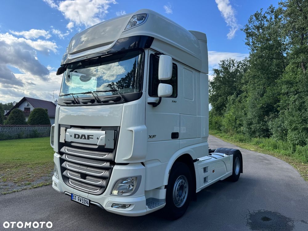 DAF XF 530 Super Space Cab Euro-6 FULL RETARDER XENON Klima Postojowa Lodówka 2-Zbiorniki Paliwa - 1