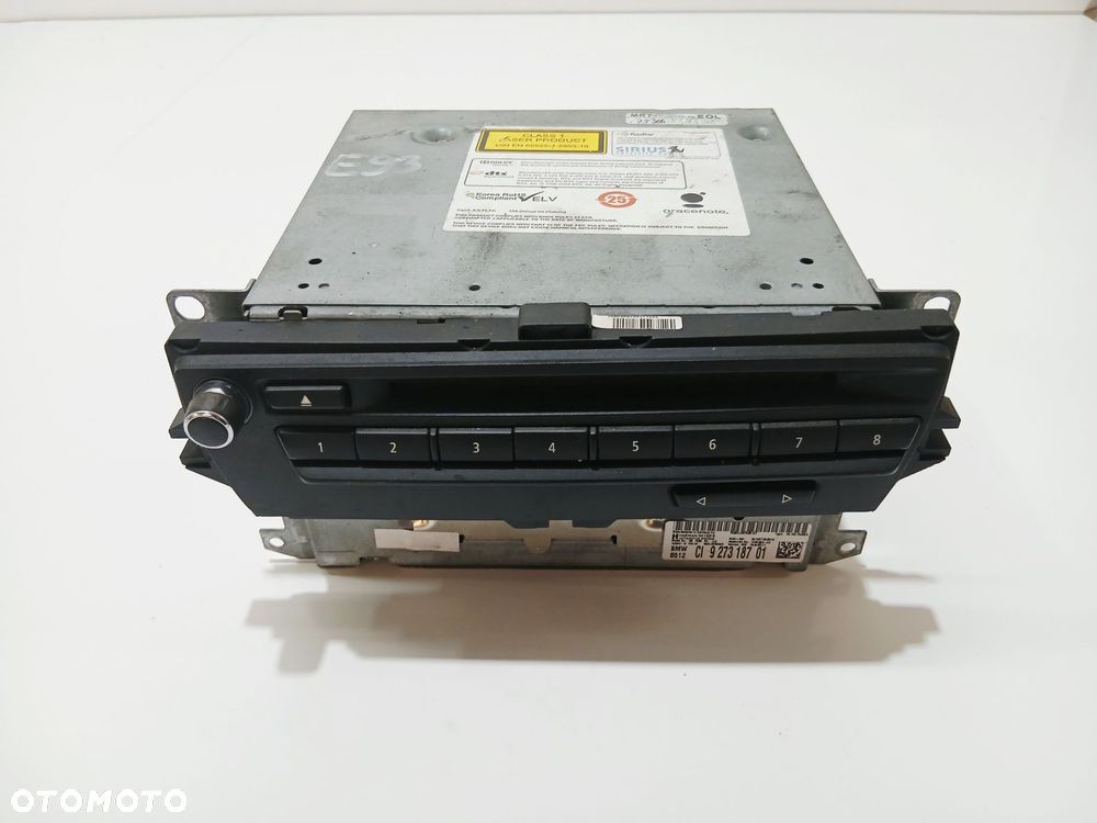 RADIO NAWIGACJA BMW E90 E91 E92 E93 OE 9273187 (0006245) - 1
