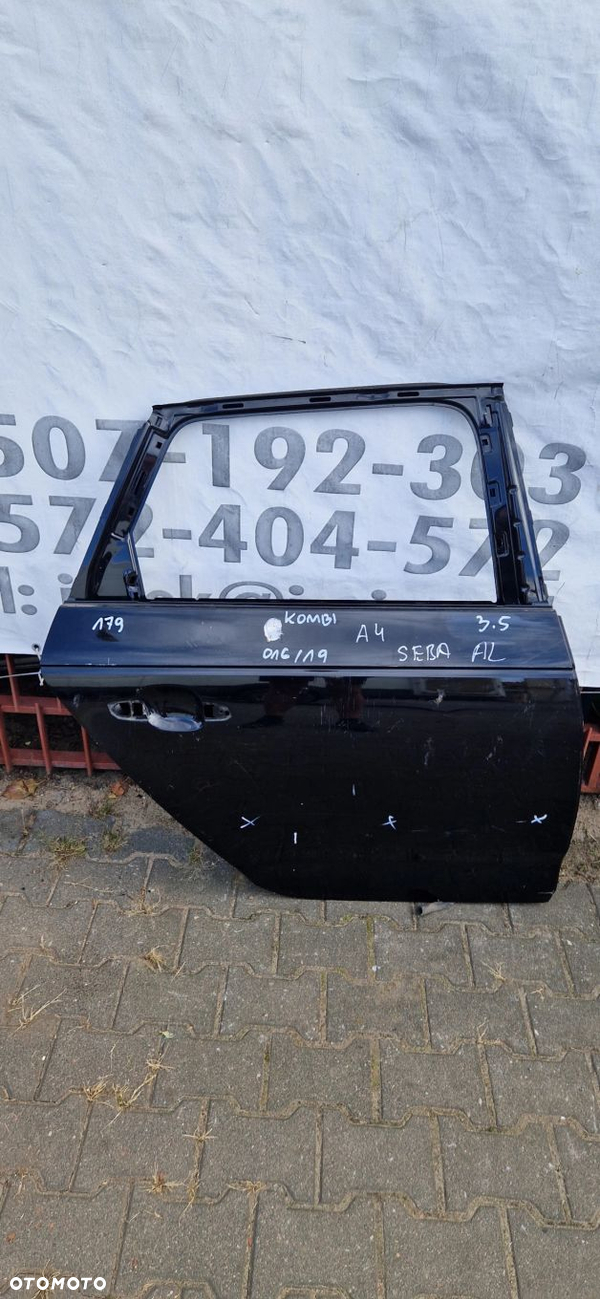 Drzwi Audi A4 B9 Kombi 2016-2019r. Tył prawy