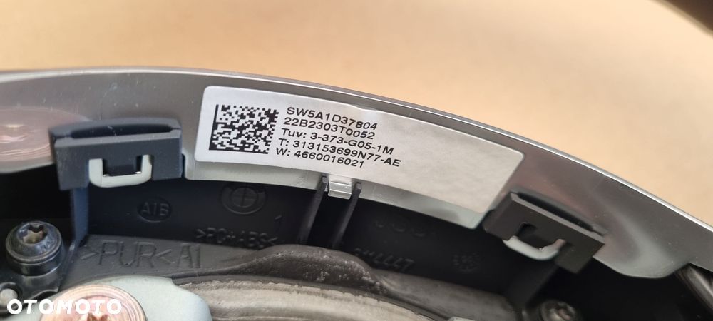 BMW X5 G05 M-PAKIET LCI 2022- Kierownica Skóra Oryginał - 14