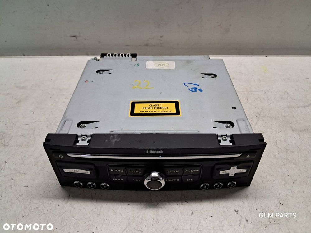 citroen c5 iii x7 radio navi 96751717zd - 1
