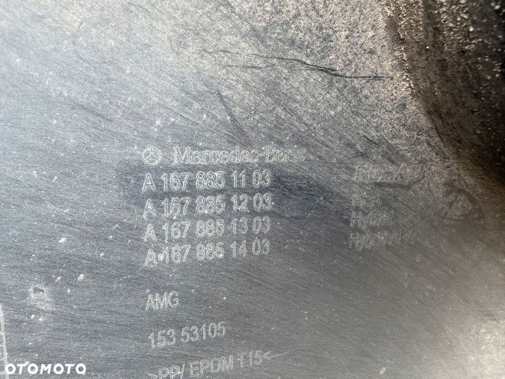 zderzak tył tylny mercedes gle w167 a167 2019- suv amg a1678851103 cały org - 10