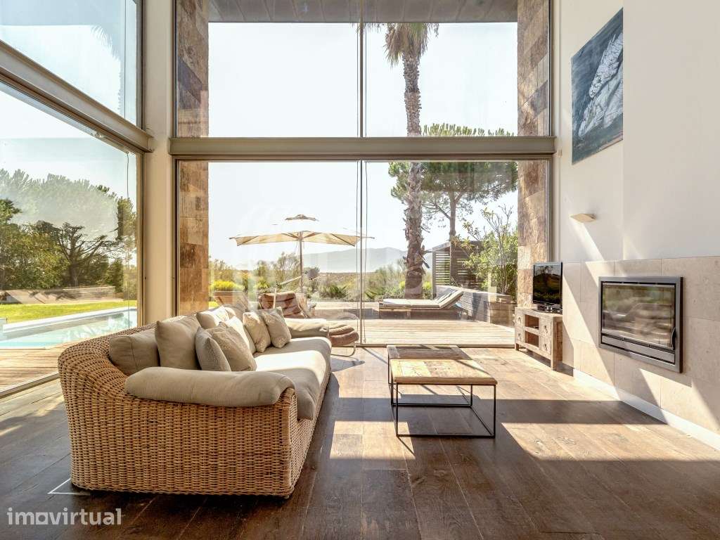 Moradia T5 primeira linha de mar com piscina, em Tróia - Grande imagem: 2/31