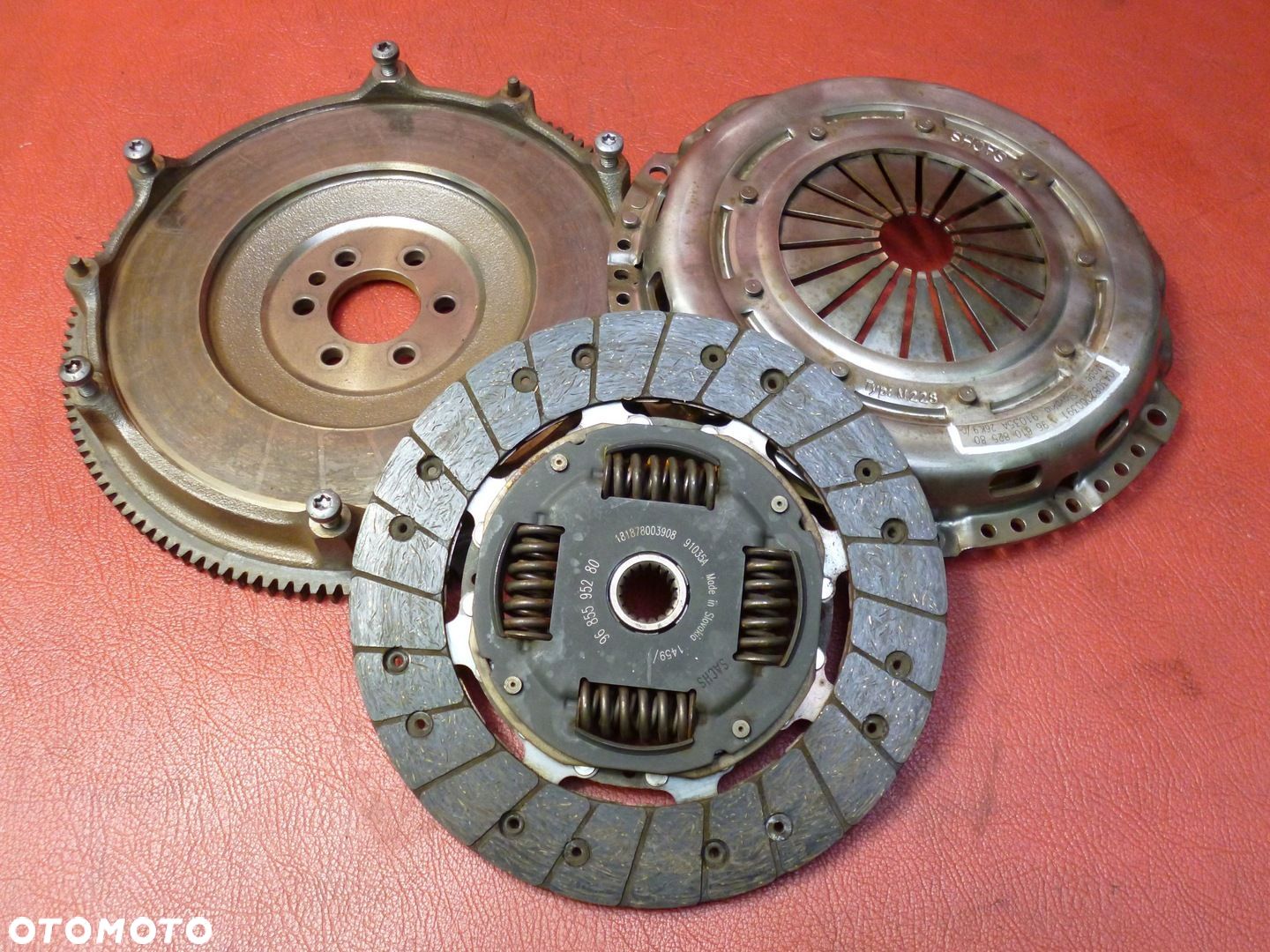 Sprzęgło sztywne Peugeot Citroen 1.4 16V VTI V7552305 9685595280 9661082580 - 1