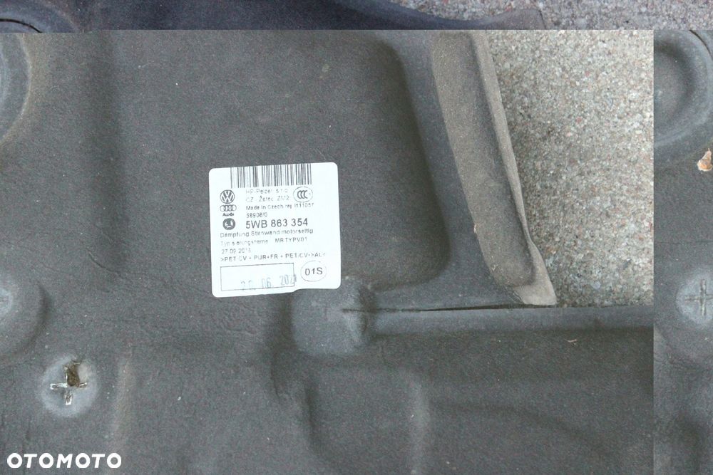 Wygłuszenie Ściany Grodziowej CUPRA FORMENTOR - 4