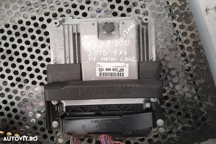 Calculator motor ECU 03L906022JM Audi A4 B8/8K (facelift)  [din 2011 pana  2016] seria Avant wagon - 1