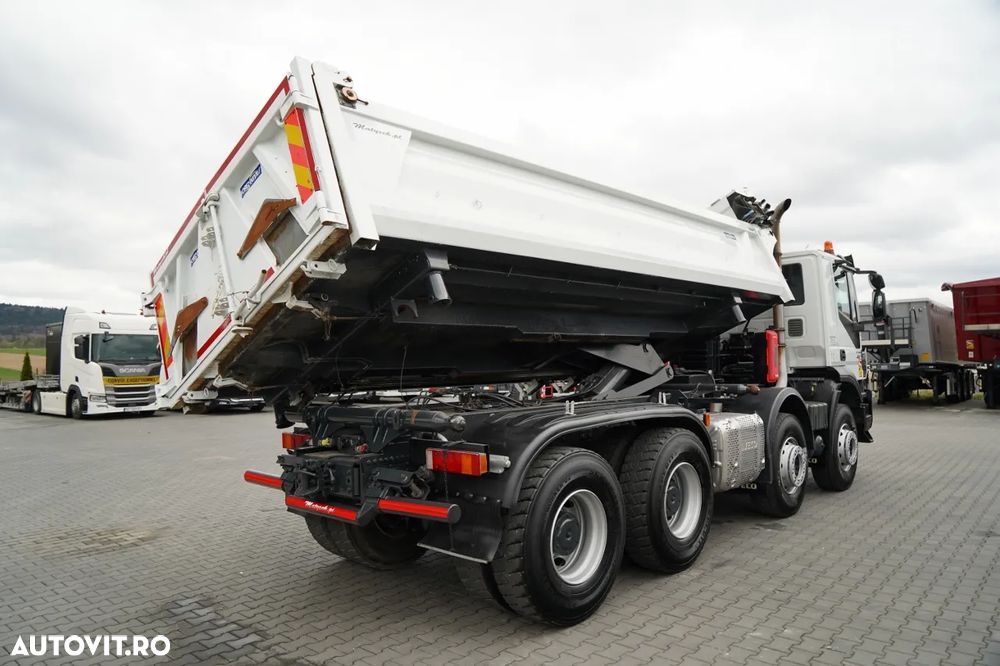 Iveco TRAKKER 450 / 8x4 / BASCULATOR / HYDRODOXY / BORDMATIC / EURO 6 / - 10