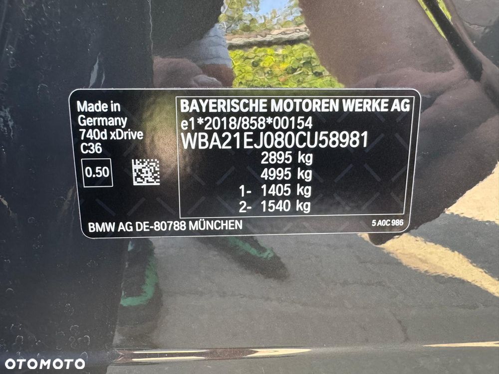 BMW Seria 7 740d xDrive mHEV Individual Edition sport - 35