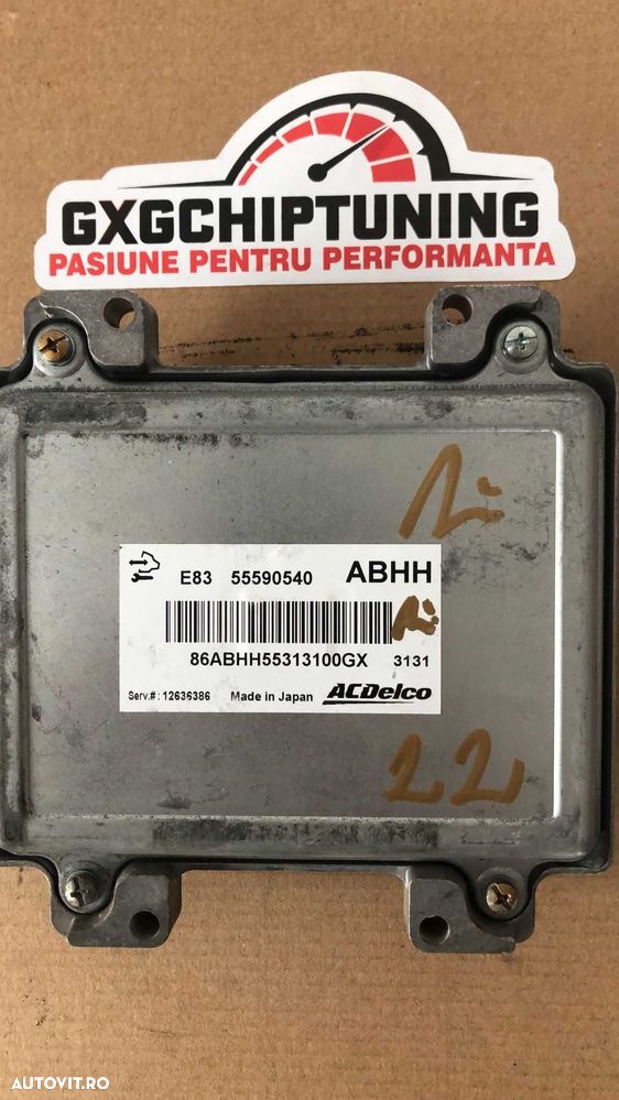 ECU Calculator motor Opel Corsa D 1.2, cod 55590540 - 2