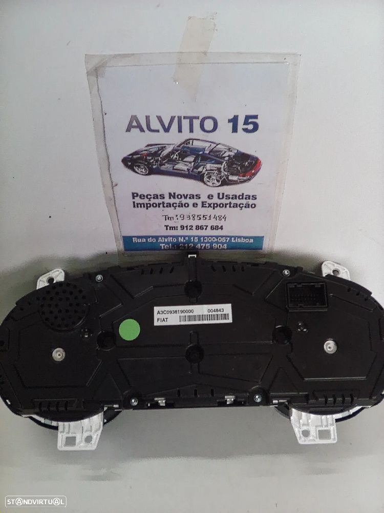 Quadrante Fiat Tipo 2021  ref: 00522003340   / A3C0938190000 - 5