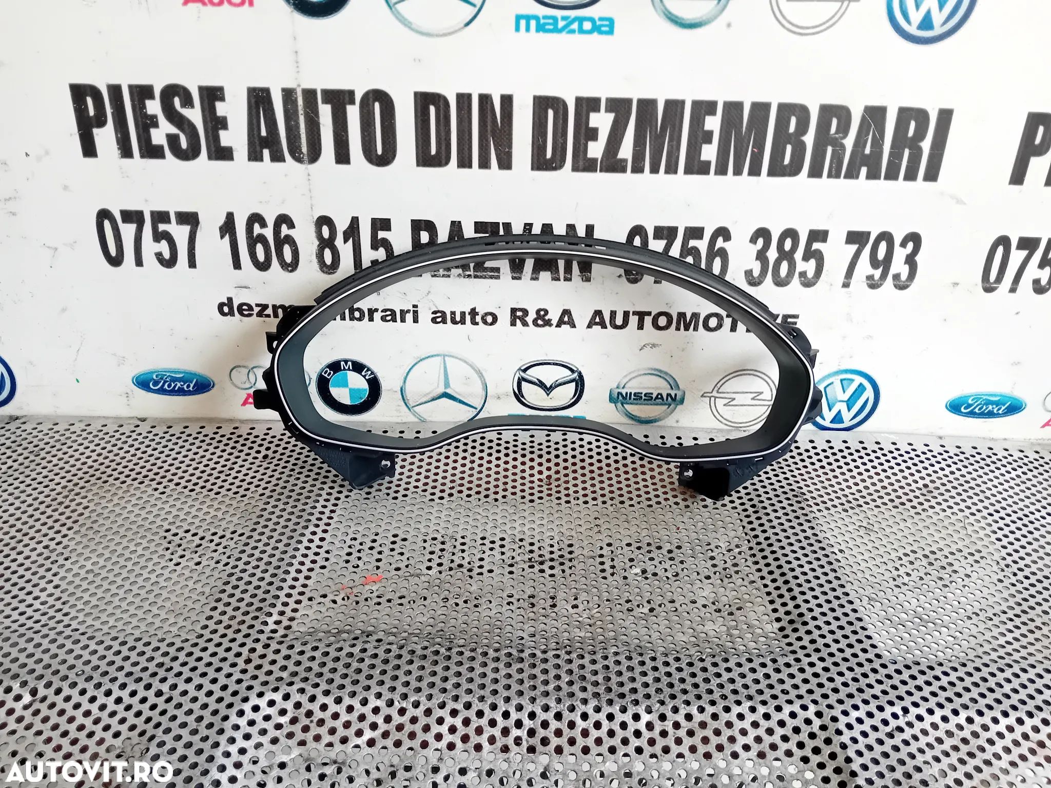 Ornament Rama Ceasuri Bord Audi A6 4G C7 2012-2018 Motor CNH Cutie Automata NYU - 1