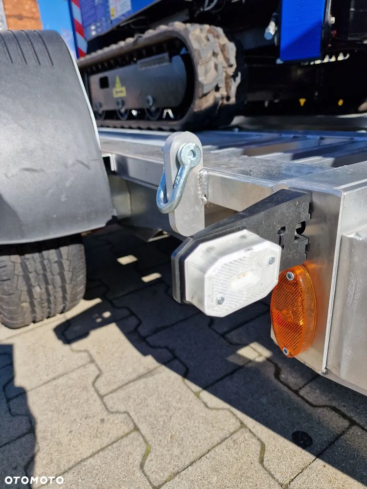 Inny Przyczepa CLM FLY 500 lekka aluminiowa o ładowności 3t ! Wersja Demonstracyjna od Dealera w Polsce! Przyczepa aluminiowa lekka pod maszyny budowlane DMC do 3,5t na prawo jazdy kat.B+E Przyczepa Do Transportu Maszyn Budowlanych CLM Trailer - 11