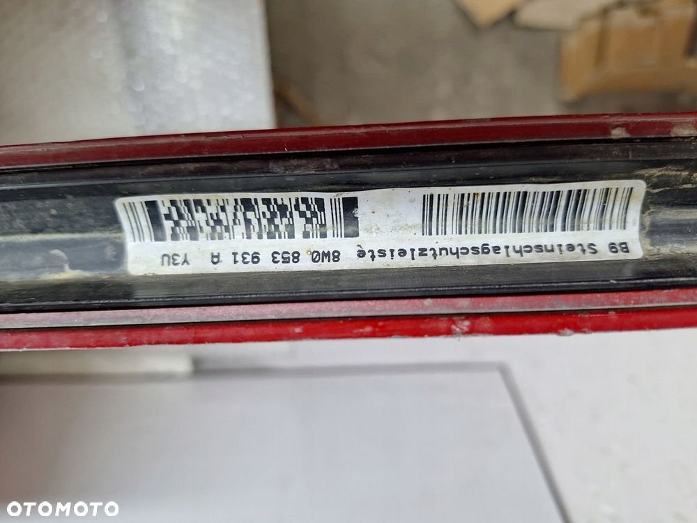 PRÓG LISTWA PROGOWA LEWA OSŁONA NAKŁADKA AUDI A4 8W 8W0 B9 2017- S-LINE OE - 4