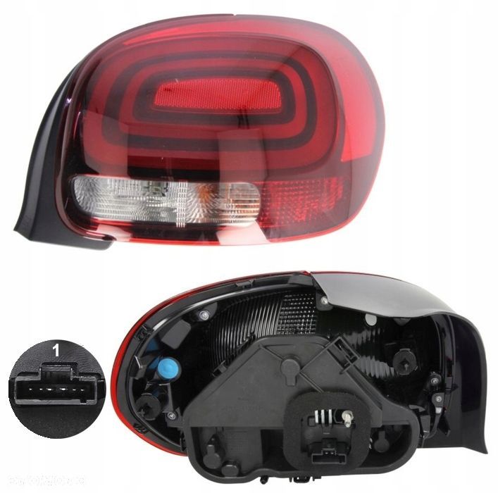Lampa Tylna Prawa CITROEN C3 III 2016-2020 Oryginał Valeo Nowa 9812257480 047174