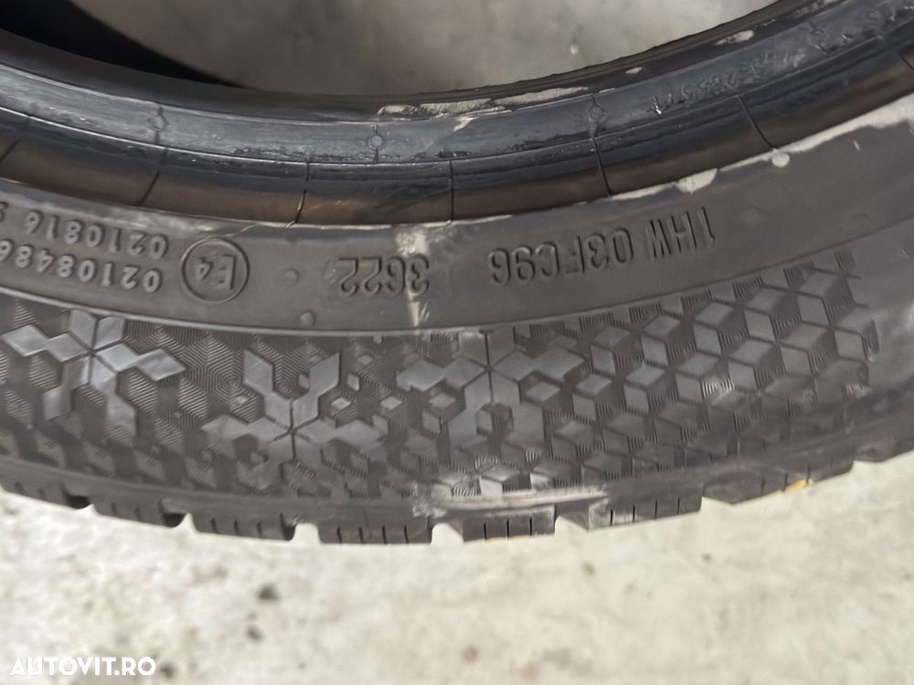 Vând 4 anvelope 215/55/18 continental de iarnă ca noi - 9