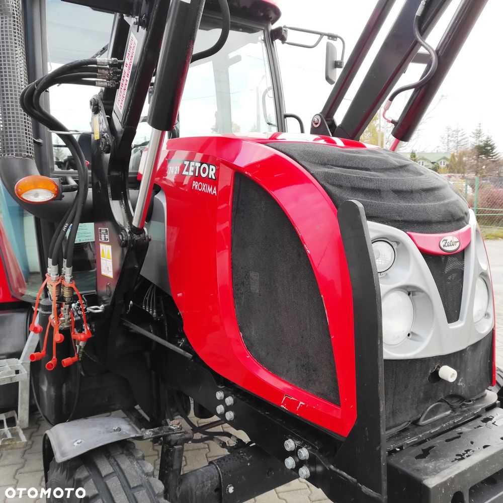 Zetor Proxima 7421 Ładowacz TUR + Łyżka + Krokodyl Krajowy 72 KM - 16