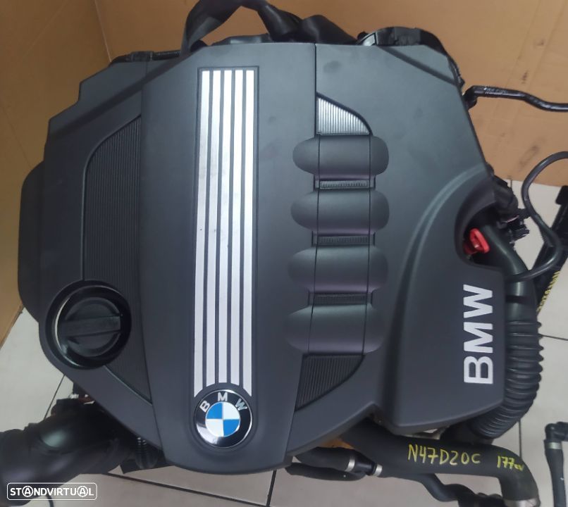 Motor BMW 120D 320D 177cv E87 E90 120 mil km 2011 N47D20C caixa automatica 6HP21 - 1