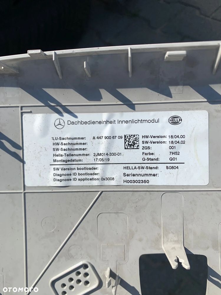 VITO VIANO oświetlenie lampka A4479006709 - 3