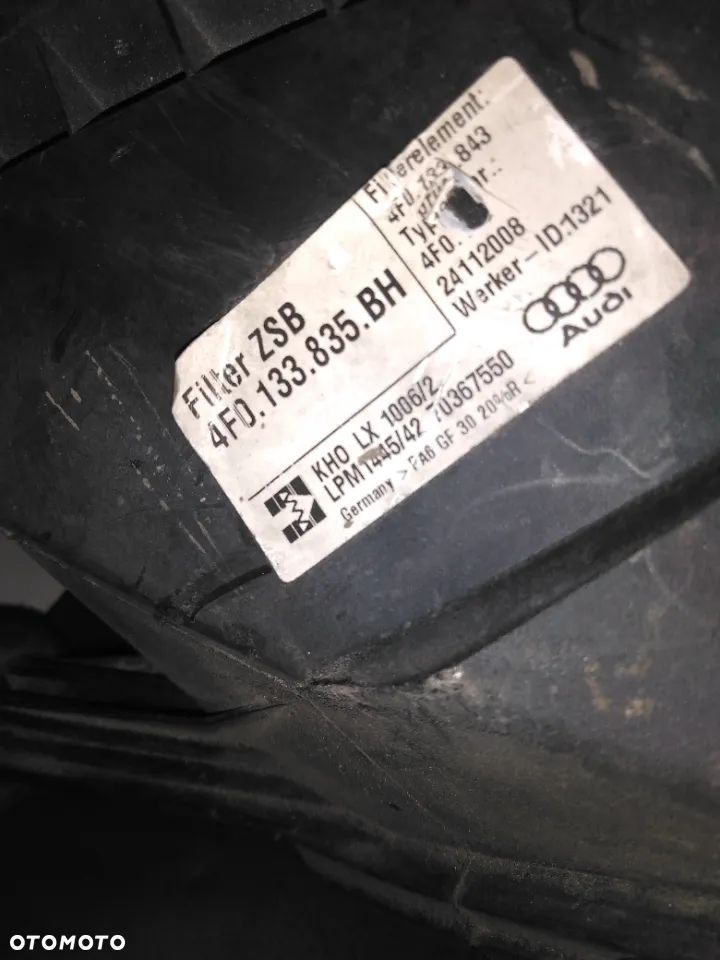 Obudowa filtra powietrza A6 C6 3.0TFSI - 5