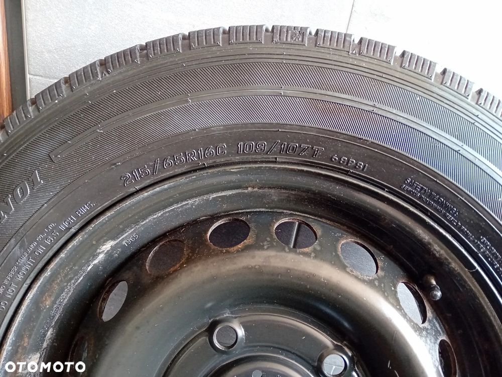 komplet kół Ford Custom Falken 215/65 "16" cali 109/107t ET 60 rozstaw śrub 5x160 2021 bieżnik 2x7mm 2x4mm - 6