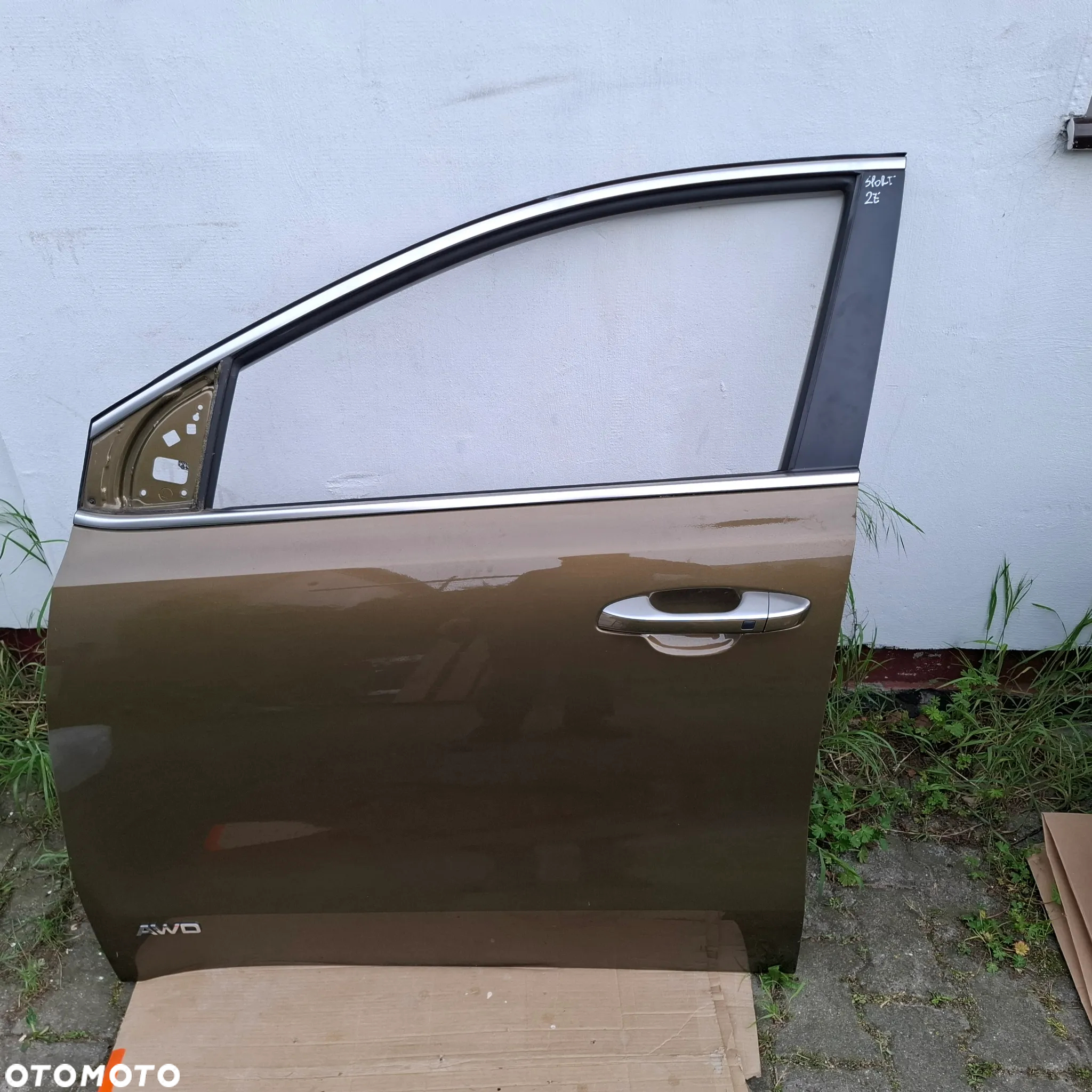 KIA SPORTAGE IV 4 15- DRZWI LEWA STRONA 2e brazowy zielony Alchemy Green PRZÓD LEWE TYŁ LEWE - 7