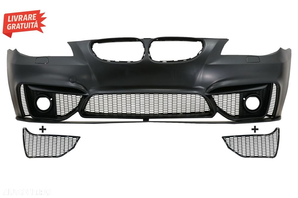 Bara Fata BMW Seria 5 E60 Sedan E61 Touring (2003-2010) M4 Look- livrare gratuita - 1