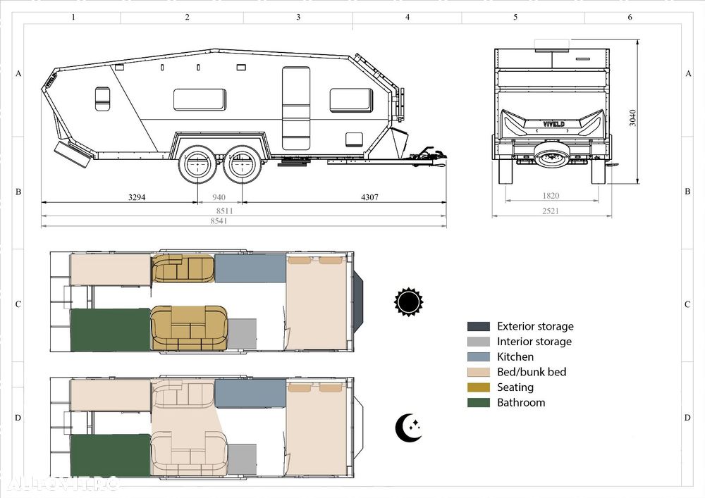 Altul RULOTA VIVELD MODEL - 8