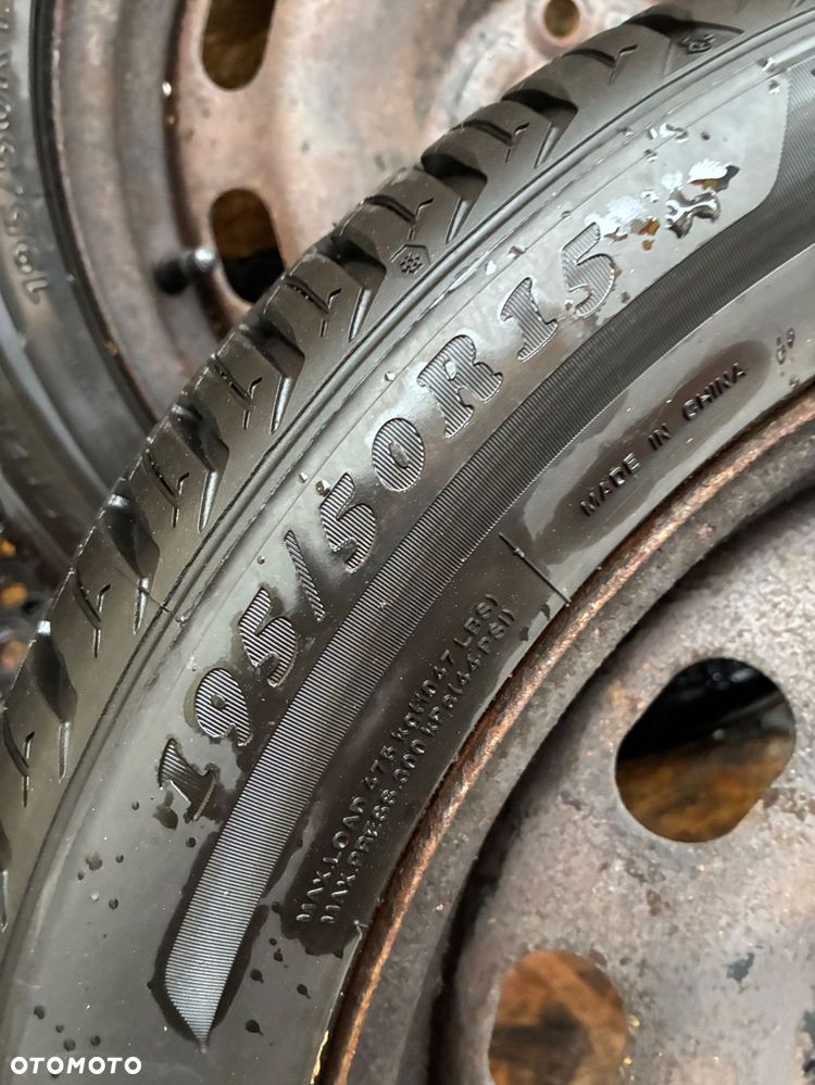 FIESTA MK7 4X108 ET34 FI 63,4 FELGI STALOWE OPONY 1325 7,5MM 195 50 R15  X4SZT - 7