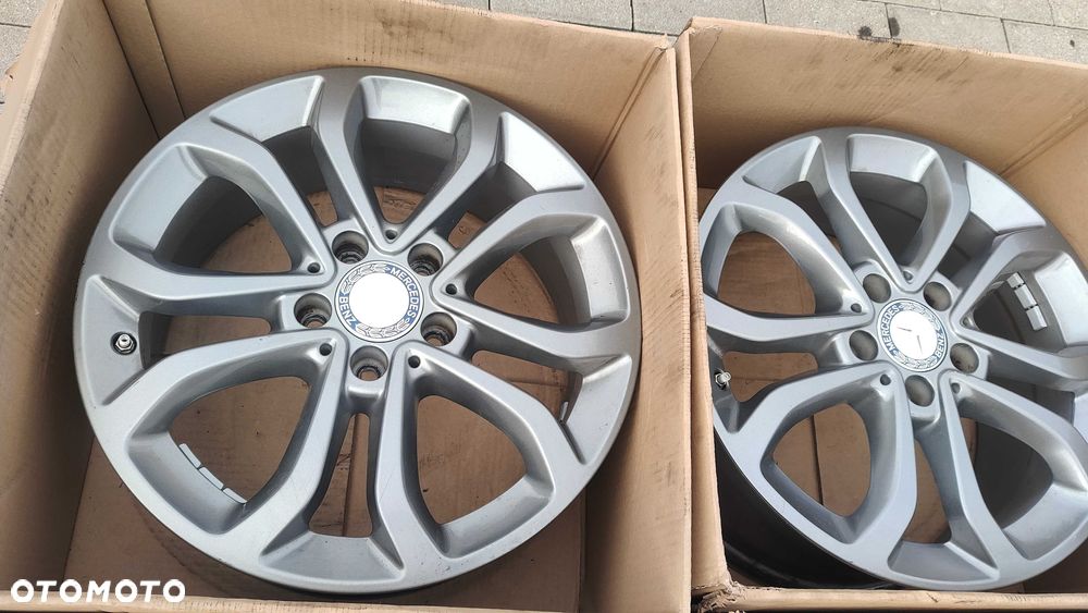 Oryginalne Felgi Aluminiowe Mercedes C Klasa W205 17 7J ET48,5 TPMS - 5