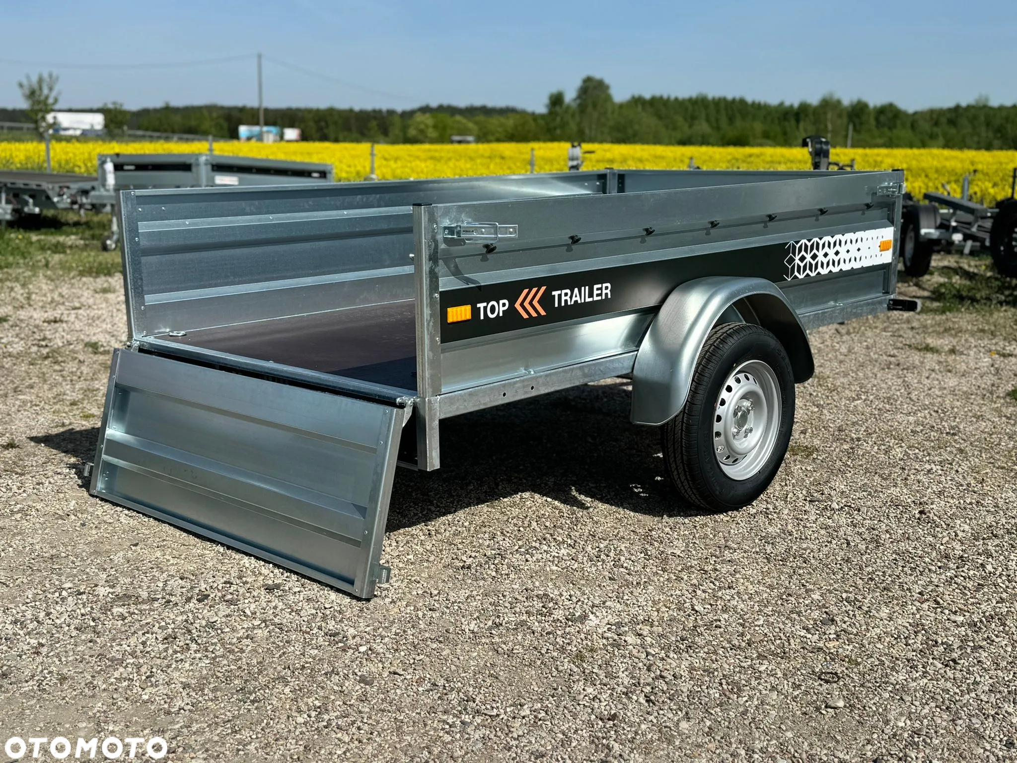 MAZZO DOSTAWA! Przyczepa Top Trailer TT23 MAX 232x131x45cm DMC 750 kg SPAWANA! kat. B, MOCNA! - 4