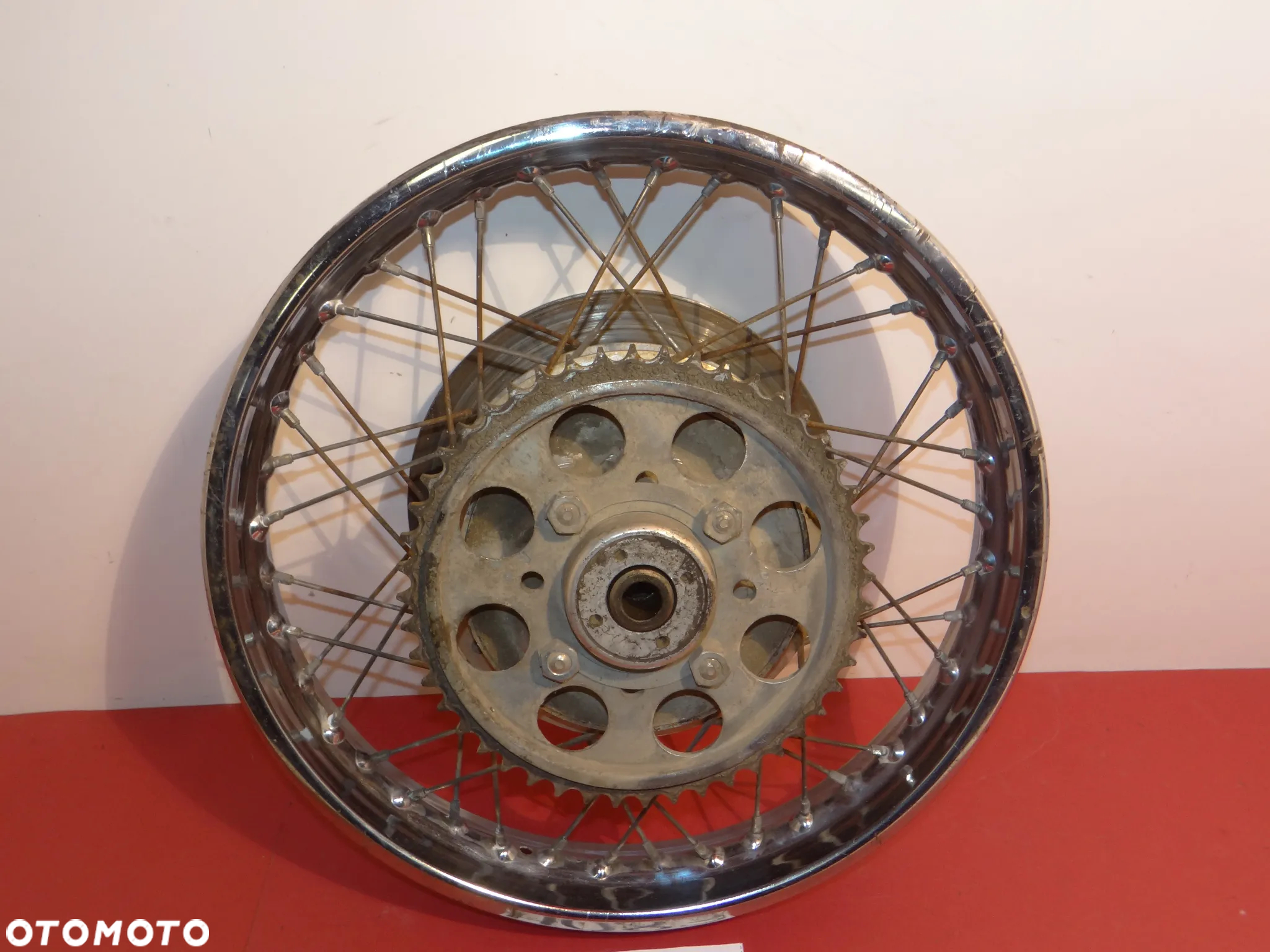HONDA CB 750 FOUR SUPER SPORT FELGA KOŁO TYŁ TARCZA ZABIERAK ZĘBATKA  H083 - 6