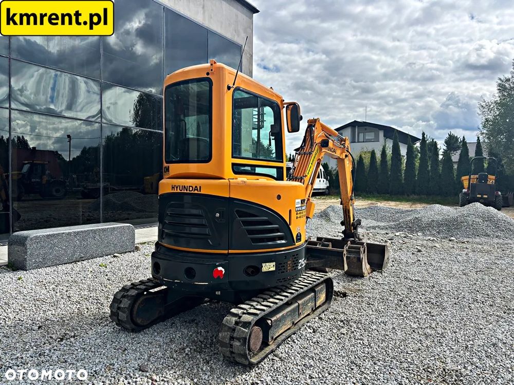 Hyundai ROBEX 25Z-9AK MINI-KOPARKA 2018R | Bobcat E26, E27, E27z, Komatsu PC26MR-3, Kubota U27-4, KX027-4, Yanmar ViO26-6, SV26, Takeuchi TB225, TB230, Caterpillar 302.7D CR, 302.7 CR, Volvo ECR25D, Case CX26B, Wacker Neuson ET24, ET25, EZ26, JCB 8026 CTS, 25Z-1, Hitachi ZX26U-5A, ZX26U-6, Kobelco SK26SR, New Holland E26C - 23