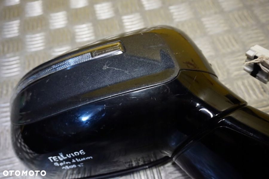 KIA TELLURIDE 2020 - 2022 Lusterko Zewnętrzne Prawe 9 Pin Kamera USA - 10