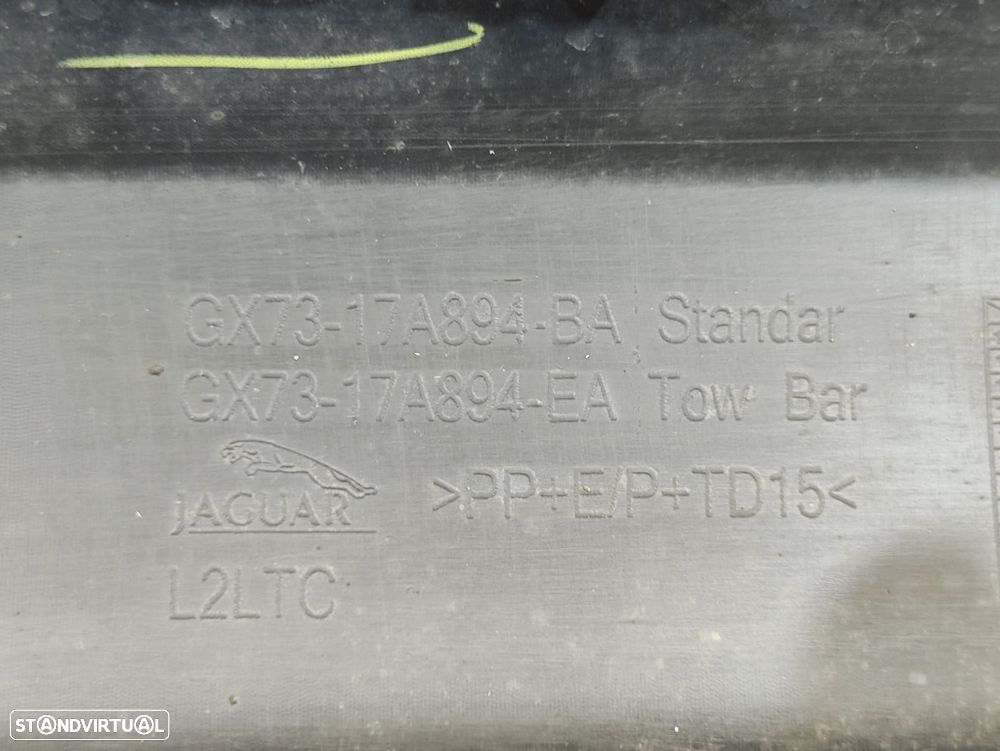 Parachoques Traseiro Jaguar XE X760 Sensores De Estacionamento - 8