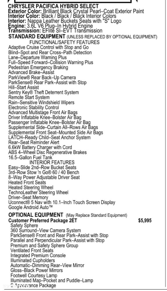 Chrysler Pacifica - 40